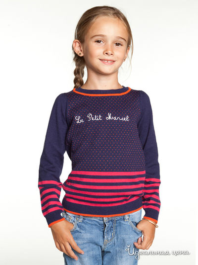 Джемпер Le Petit Marcel, цвет цвет темно-синий
