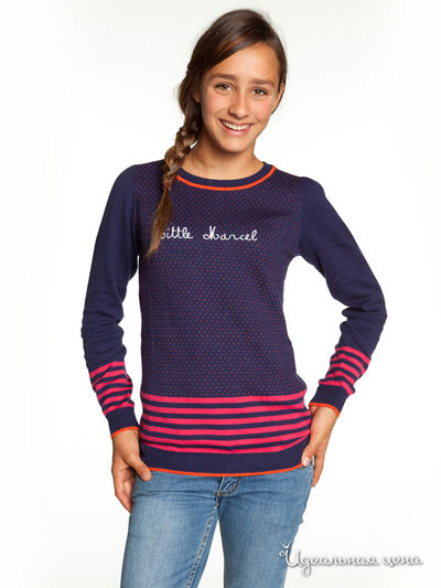 Джемпер Little Marcel, цвет цвет темно-синий