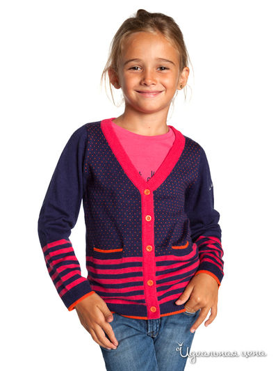 Кардиган Le Petit Marcel, цвет цвет темно-синий