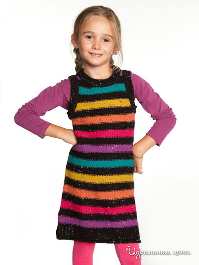 Платье Le Petit Marcel, цвет принт полоска