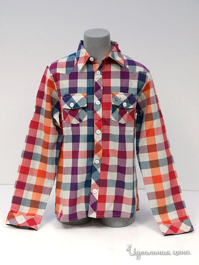 Рубашка Le Petit Marcel, цвет цвет пурпурный