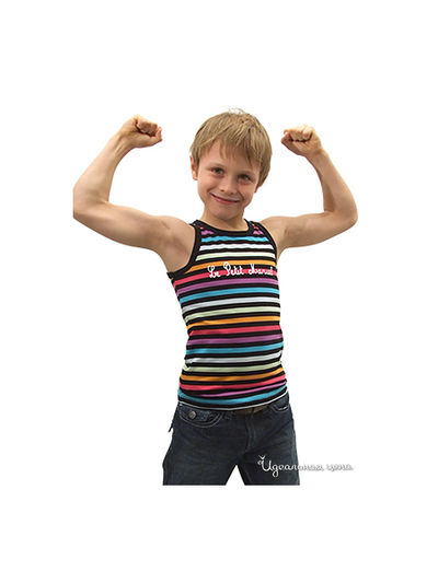 Майка Le Petit Marcel, цвет принт полоска