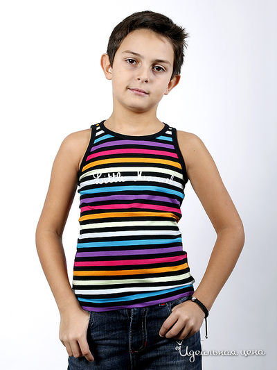 Майка Little Marcel, цвет принт полоска