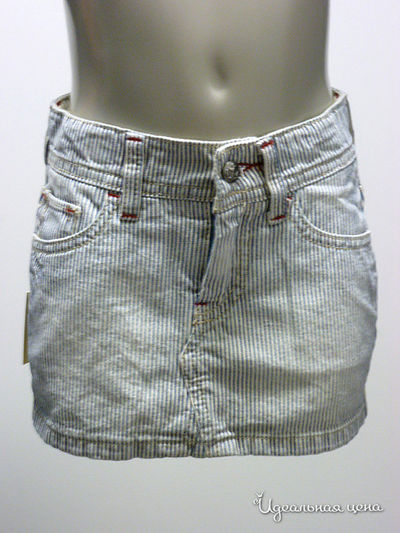 Юбка Le Petit Marcel, цвет цвет голубой