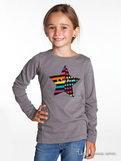 Лонгслив Le Petit Marcel, цвет цвет жемчужно-серый