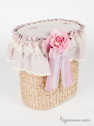 Корзина Creazioni Artistiche, цвет цвет розовый