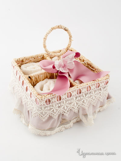 Корзина Creazioni Artistiche, цвет цвет розовый