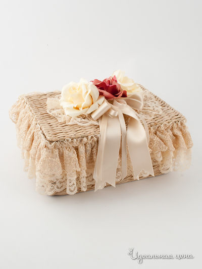 Корзина Creazioni Artistiche, цвет цвет бежевый