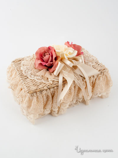 Корзина Creazioni Artistiche, цвет цвет бежевый