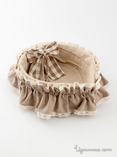 Корзина Creazioni Artistiche, цвет цвет серо-коричневый