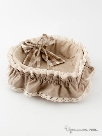 Корзина Creazioni Artistiche, цвет цвет серо-коричневый