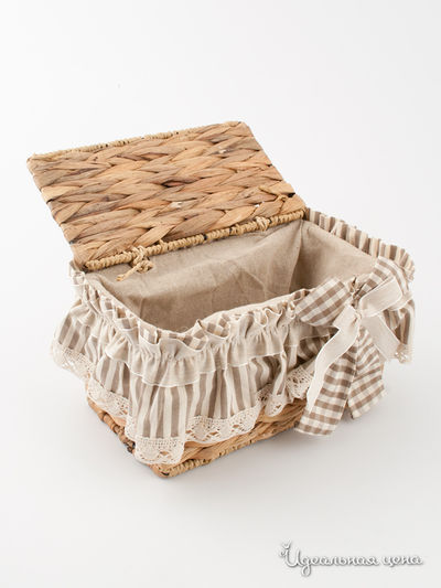 Корзина Creazioni Artistiche, цвет цвет серо-коричневый