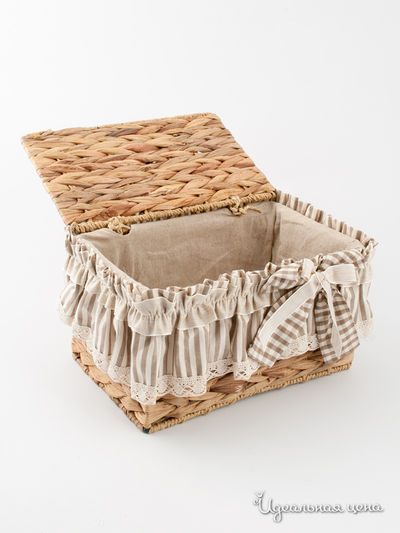 Корзина Creazioni Artistiche, цвет цвет серо-коричневый