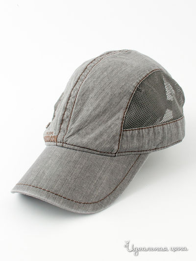 Бейсболка Maxval, цвет цвет серый
