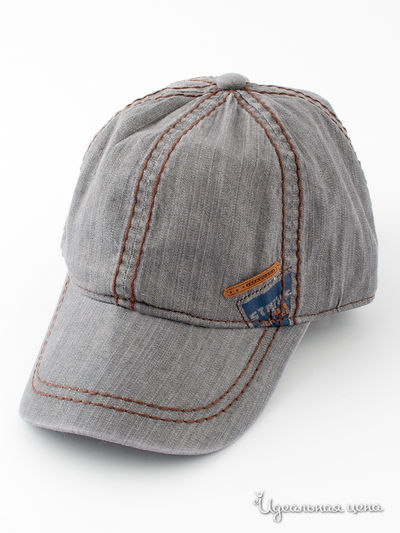Бейсболка Maxval, цвет цвет серый