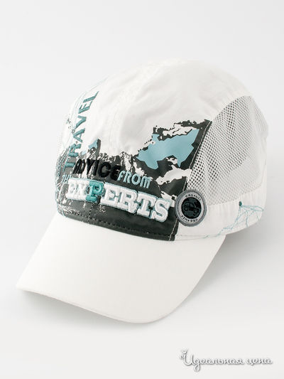 Бейсболка Maxval, цвет цвет белый