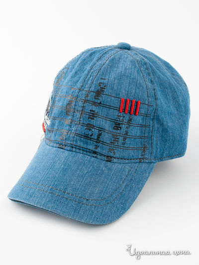 Бейсболка Maxval, цвет цвет голубой