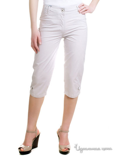 Бриджи Thalassa, цвет цвет серо-бежевый