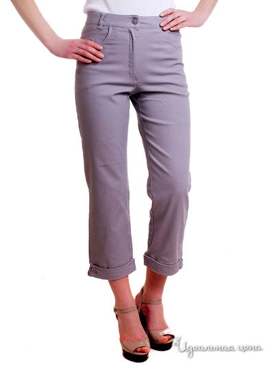 Брюки Thalassa, цвет цвет серый