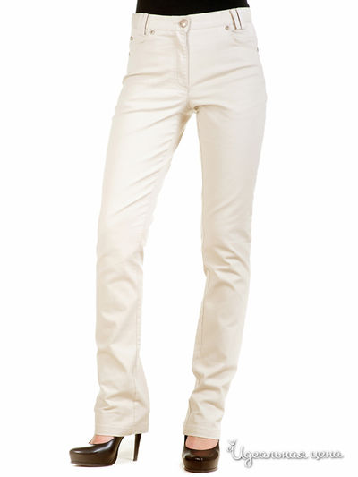 Брюки Thalassa, цвет цвет бежевый