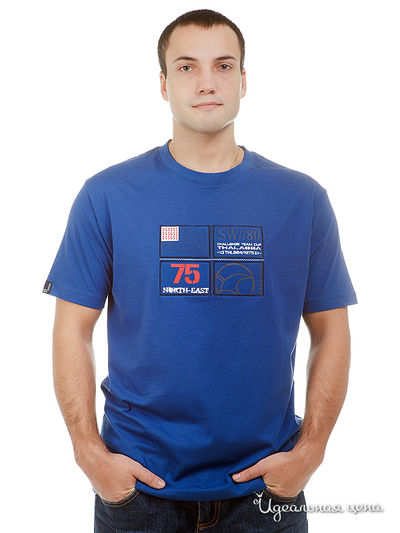 Футболка Thalassa, цвет цвет синий