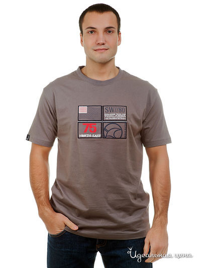 Футболка Thalassa, цвет цвет свинцово-серый