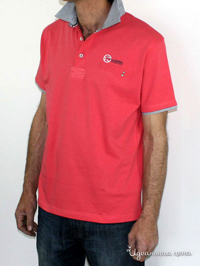 Футболка-поло Thalassa, цвет цвет паприки