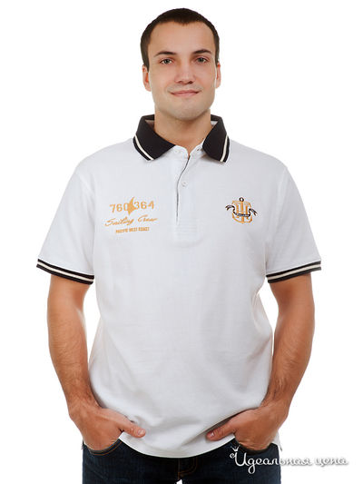 Футболка-поло Thalassa, цвет цвет белый