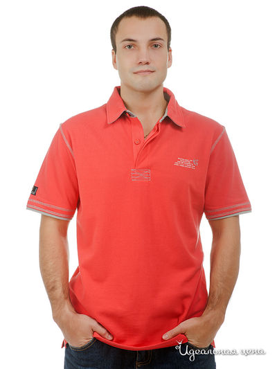 Футболка-поло Thalassa, цвет цвет паприки