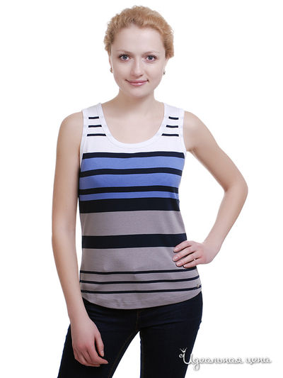 Топ Thalassa, цвет цвет серо-голубой