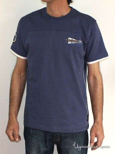 Футболка Thalassa, цвет цвет синий