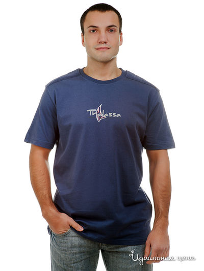 Футболка Thalassa, цвет цвет синий