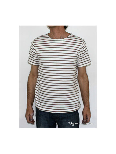 Футболка Thalassa, цвет цвет экрю / коричневый