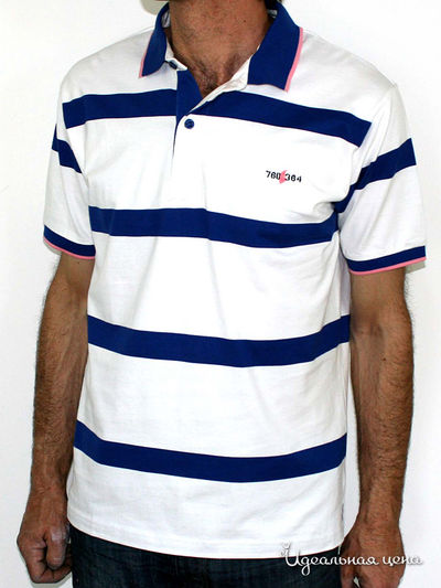 Футболка-поло Thalassa, цвет цвет синий