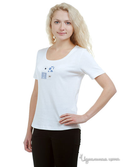 Футболка Thalassa, цвет цвет белый