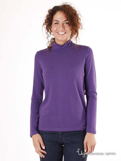 Футболка Thalassa, цвет цвет ежевичный