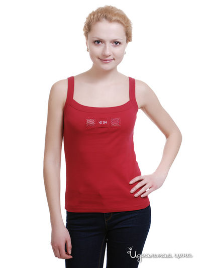 Топ Thalassa, цвет цвет вишневый