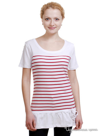 Туника Thalassa, цвет цвет белый / вишневый