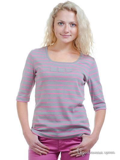 Футболка Thalassa, цвет цвет серый / гортензия