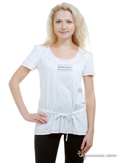 Футболка Thalassa, цвет цвет белый