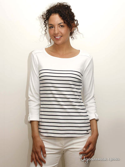 Лонгслив Thalassa, цвет цвет белый / темно-синий