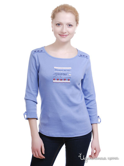 Лонгслив Thalassa, цвет цвет серо-голубой