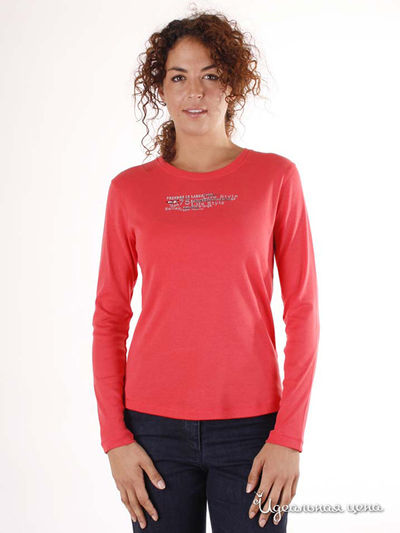 Футболка Thalassa, цвет цвет светло-коралловый