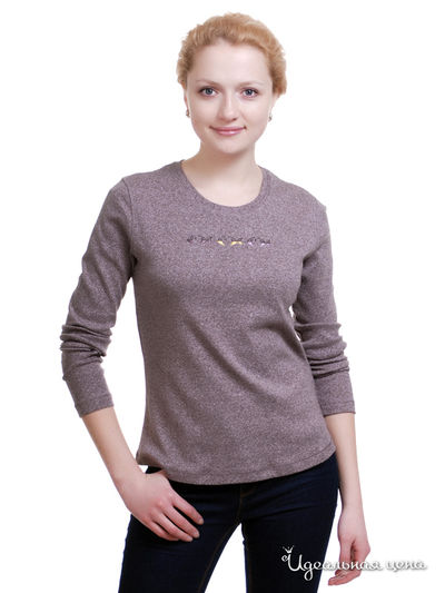 Футболка Thalassa, цвет цвет каштановый