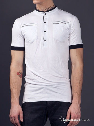 Футболка Paul Black, цвет цвет белый