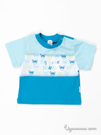 Футболка Бемби, цвет цвет голубой