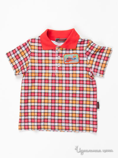 Футболка-поло Mirdada, цвет цвет красный / оранжевый