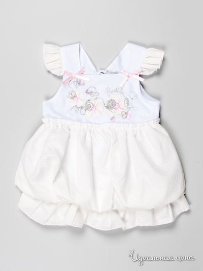 Платье Bestido, цвет цвет белый / лимонно-кремовый