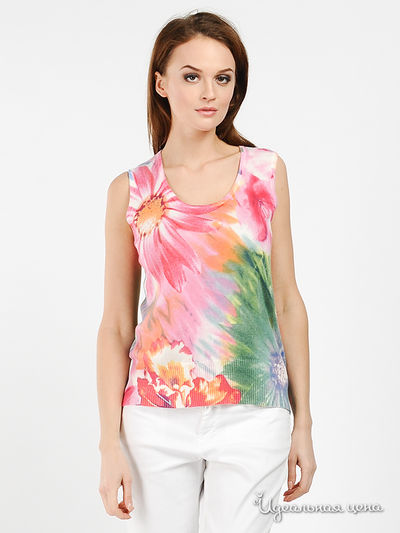 Майка Passport, цвет цвет розовый / мультиколор