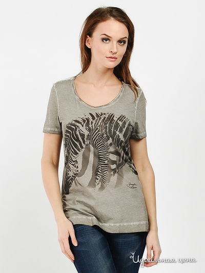 Футболка Passport, цвет цвет дымчатый